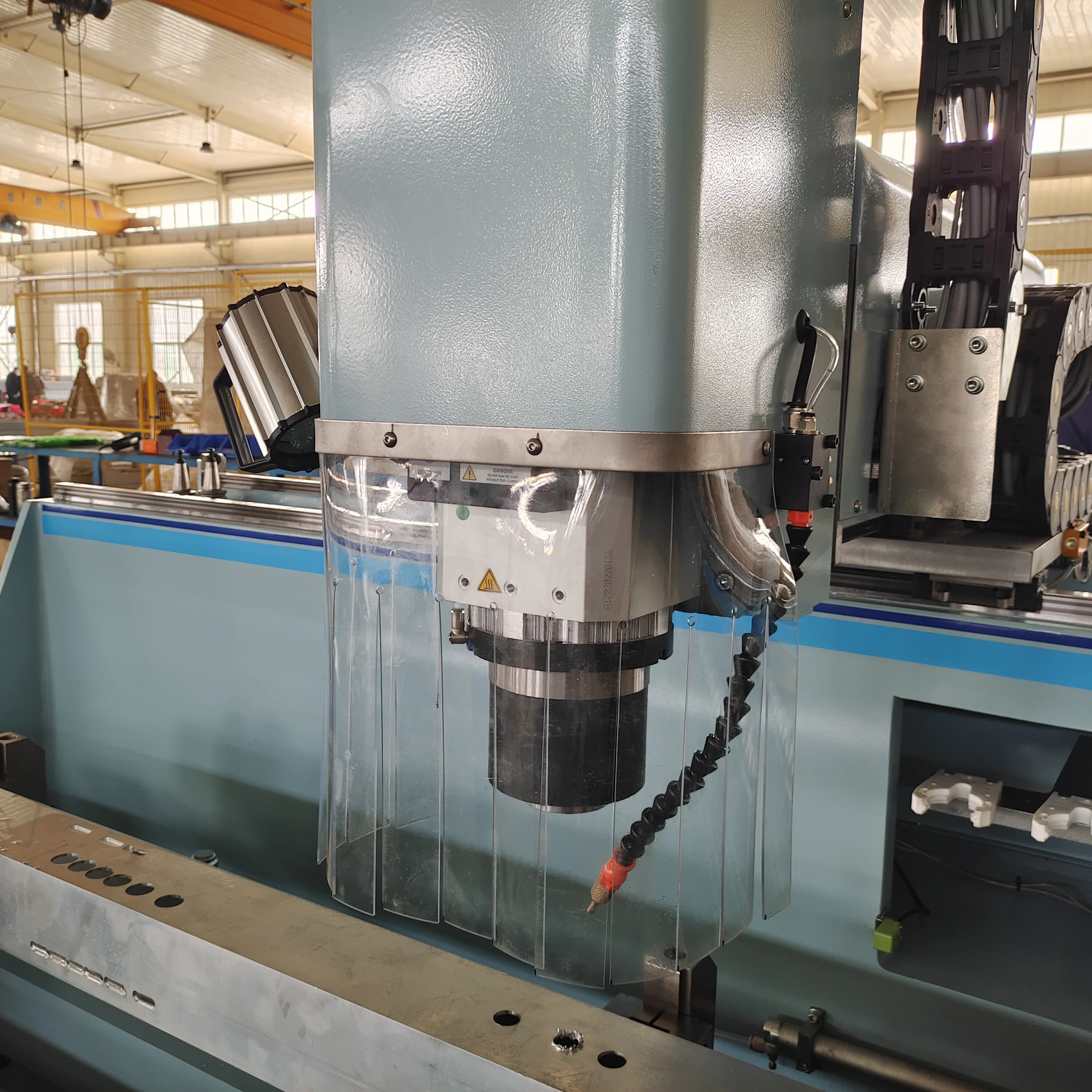 3000mm  Automatic tool change 3 Axis Aluminium Profile CNC Milling Machining Centre, Window Door Curtain Wall Machinery