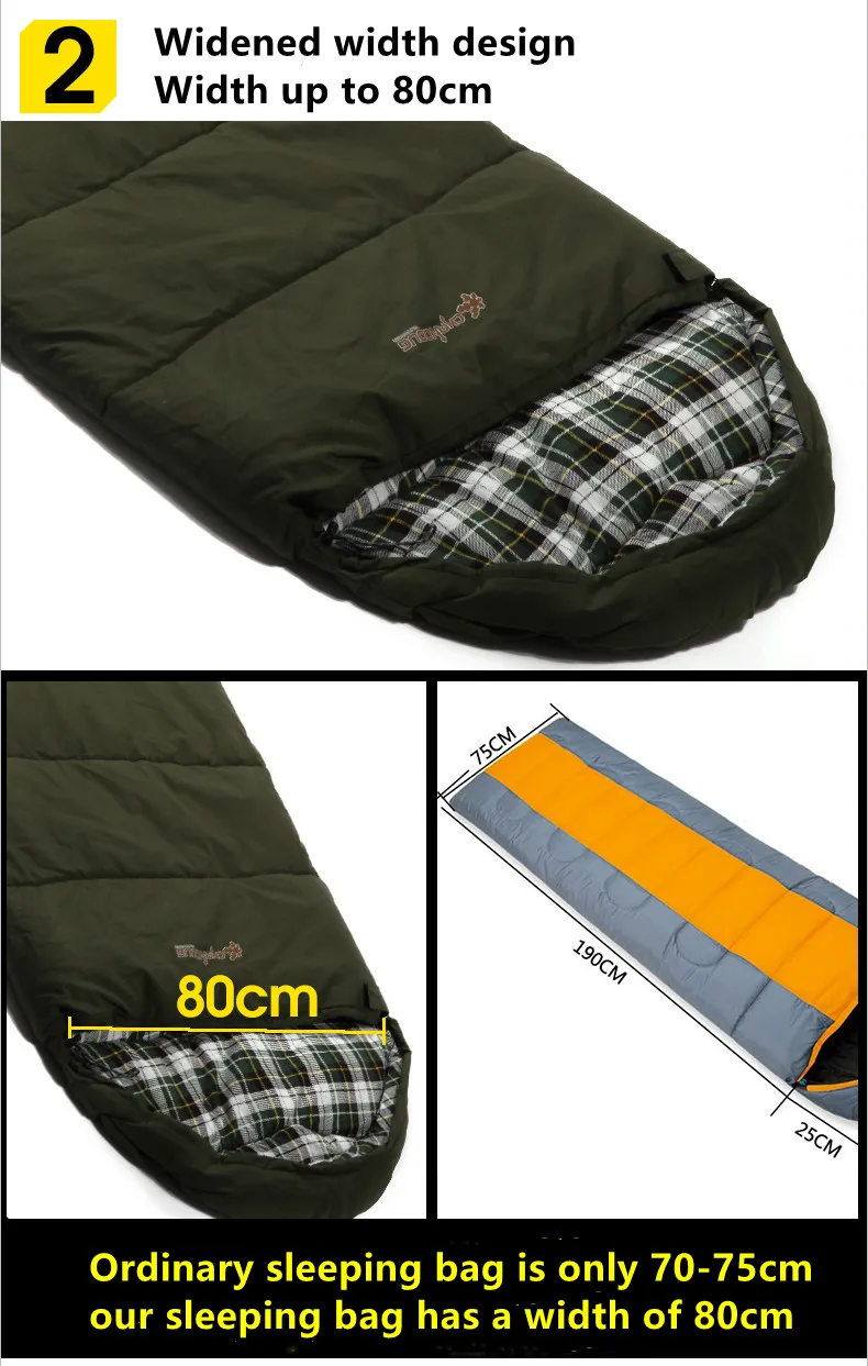 Portable wholesale sleeping bags outdoor adults lightweight camping sleeping bag for All Season camping