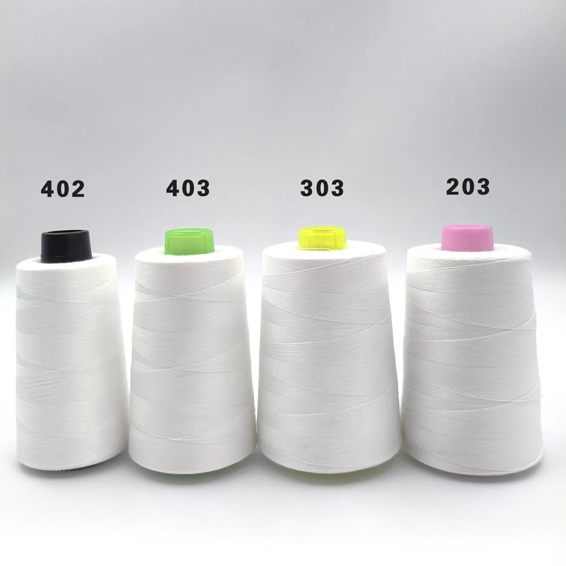 High Tenacity Industrial Spun 402 sewing thread high tenacity sewing thread lower price with high quality
