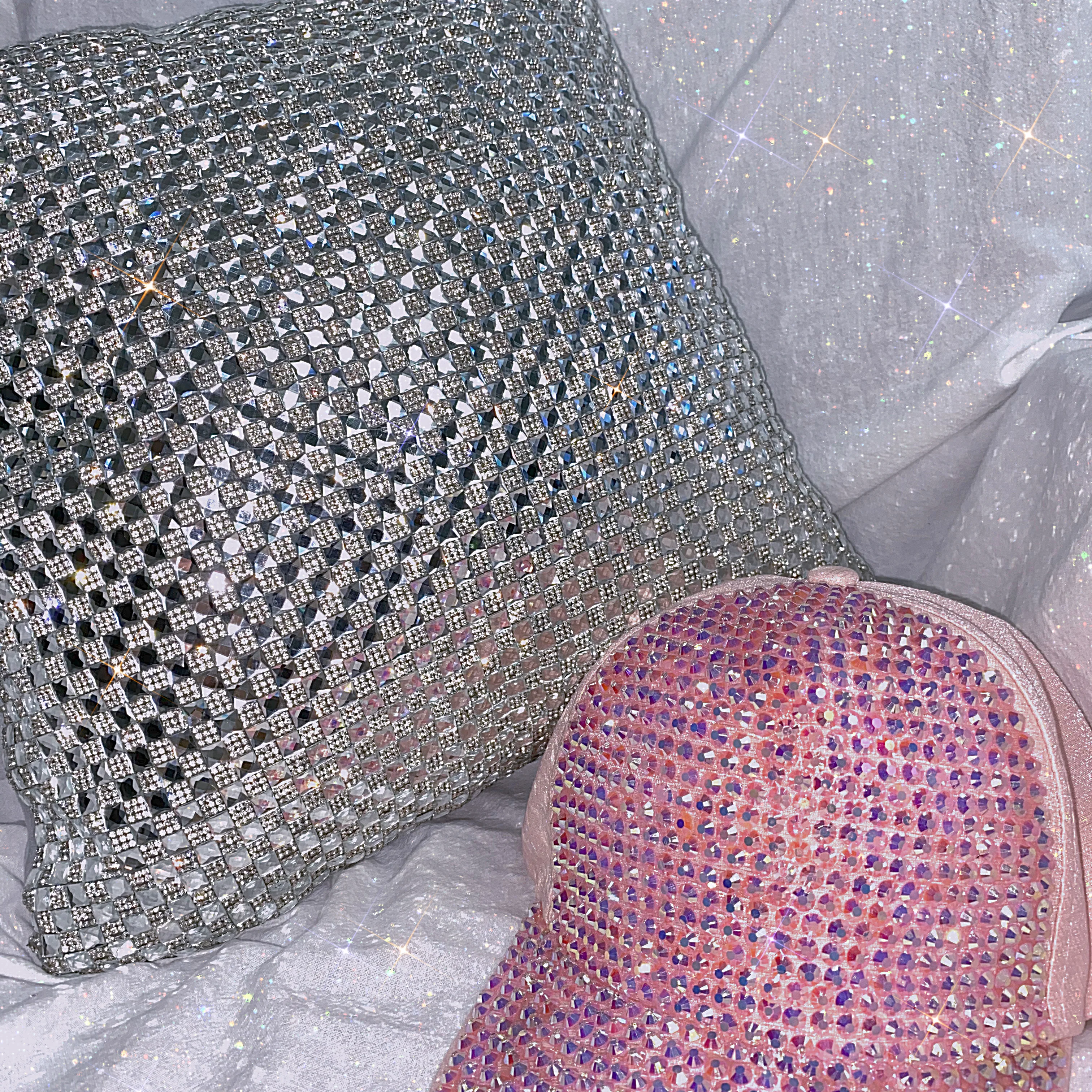 Best Sale Pillow Cover 40*40 Crystal Rhinestone Bling Customer Design Pillow Cover Home Decorations Cushion Cover