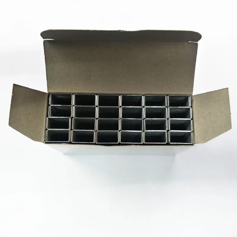 Оптовая продажа, металлические офисные скобы 1000 шт., скобы для школы