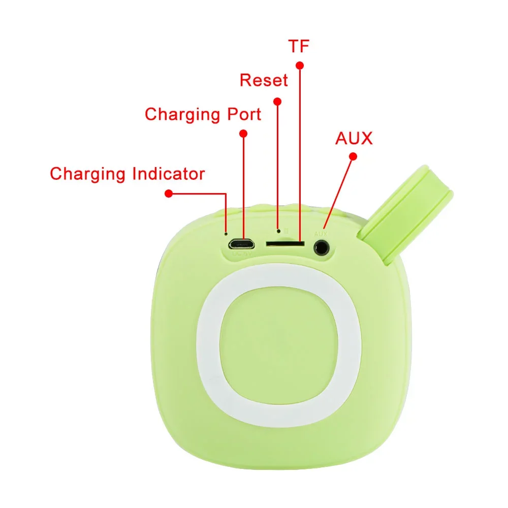  Bluetooth-динамик для душа тканевый портативный динамик с Usb-портом