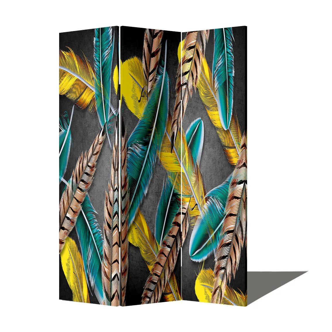 Folding Mobile Partition Wall Simple Modern fabric screens & room dividers