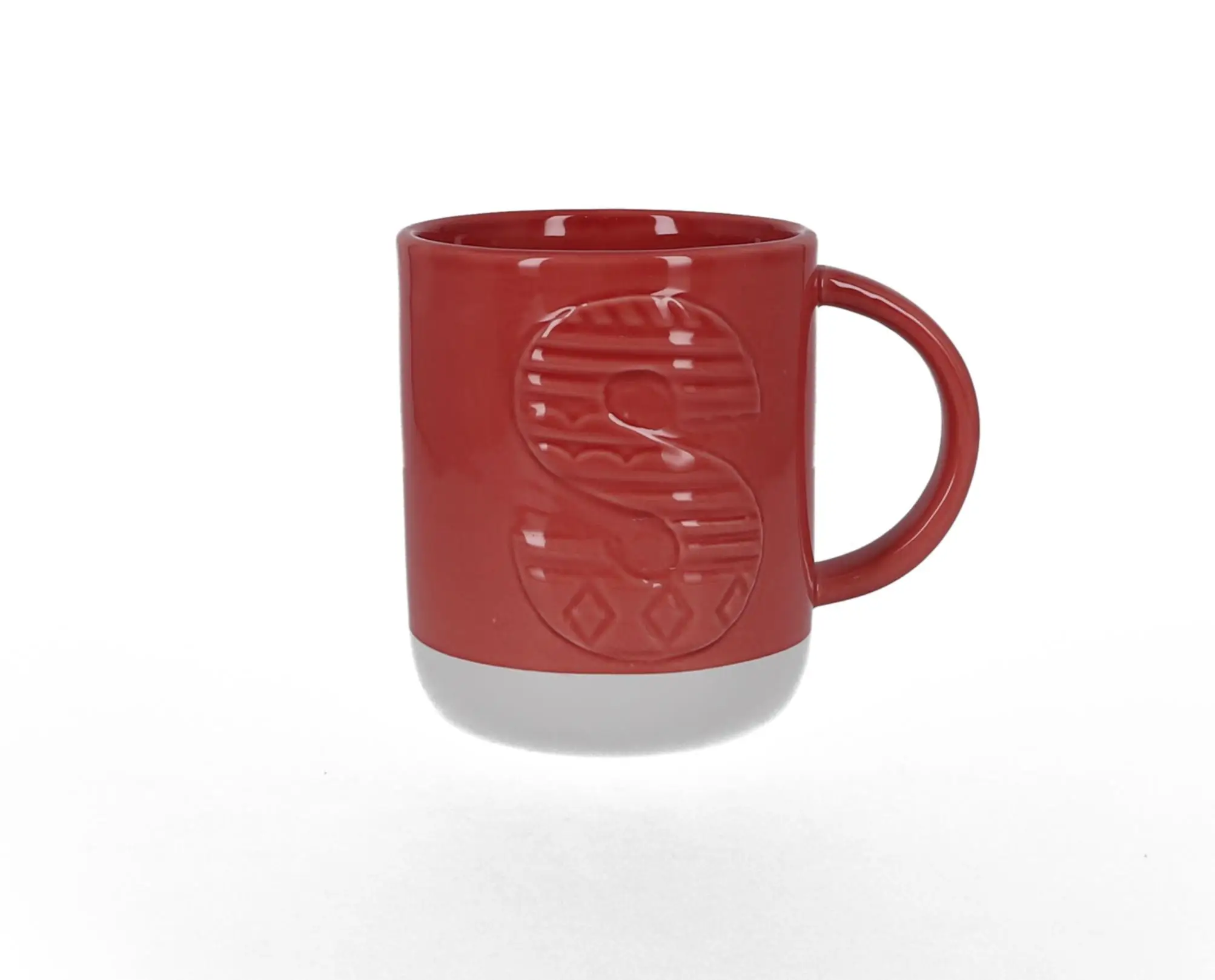 
Christmas Red Number Kitchen Breakfast Cup Drinking Coffee Tea Milk Water Mug Gift For Couple Family 