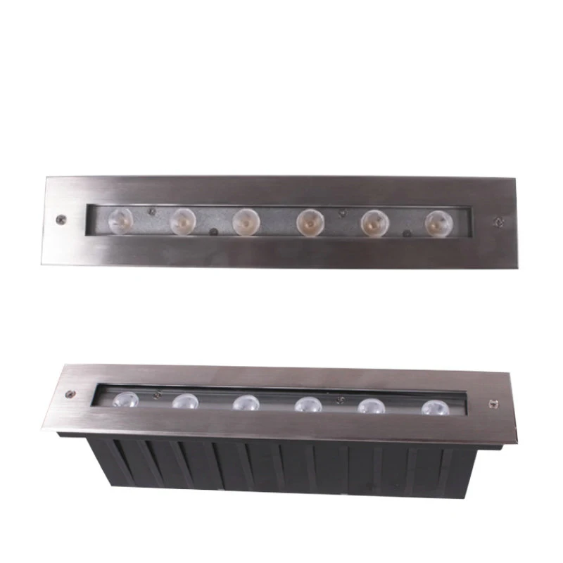 Уличные наземные лампы RGB IP67, Подземный светодиодный утопленный подъездной светильник