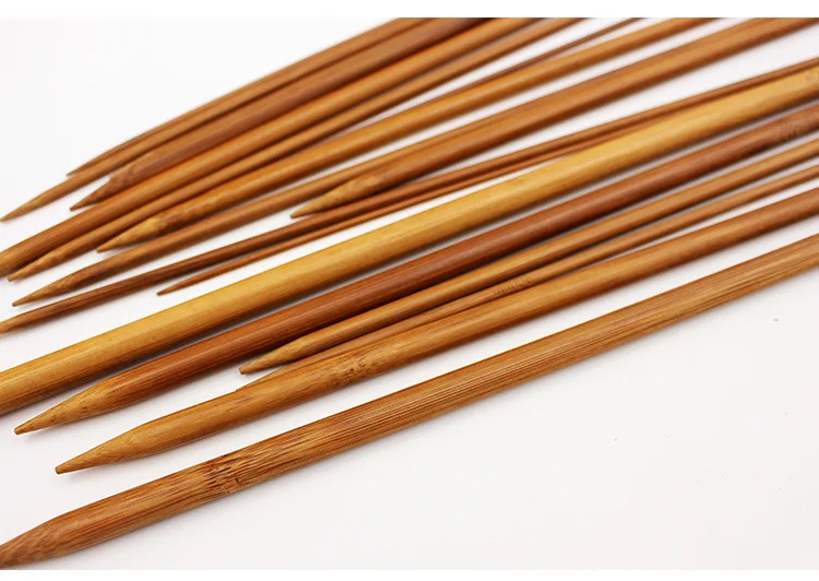 Bamboo Knitting Needles Set Circular Wooden Knitting Needles with Colorful Plastic Cable,Knitting Needle for DIY