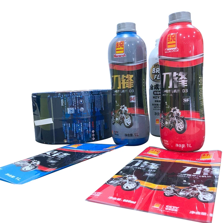 PVC Cheap Food Product Plastic Shrink Sleeve Custom Printed Bottle water Packaging Label
