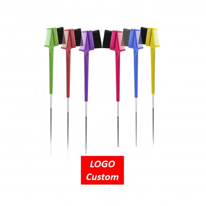 Factory wholesale Low MOQ LOGO Custom mini edge hair brush (1600256403460)