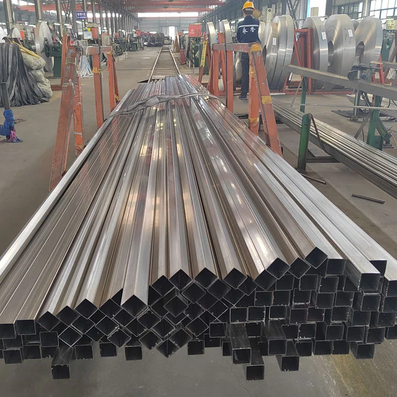 Factory Direct High Precision Stainless Steel Seamless Tube  304 316 8mm 2mm Thick Welded Hollow Stainless Square Round Pipes