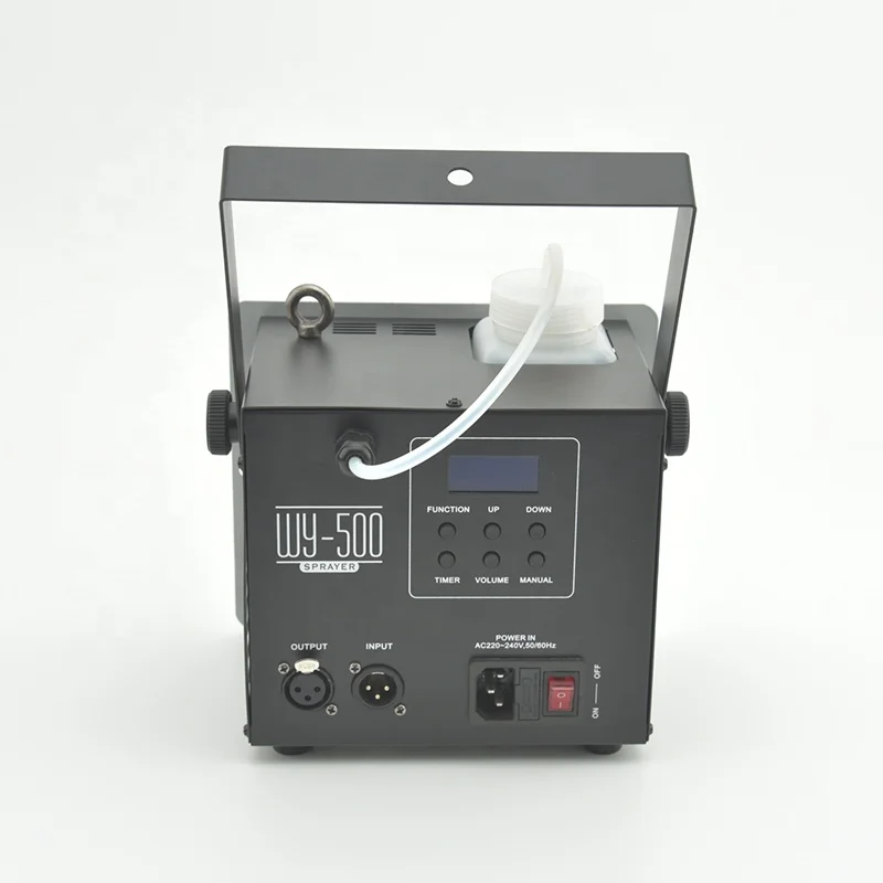 
DJ stage disco Karaoke equipment for events special effects for club digital and remote control 500w haze machine 