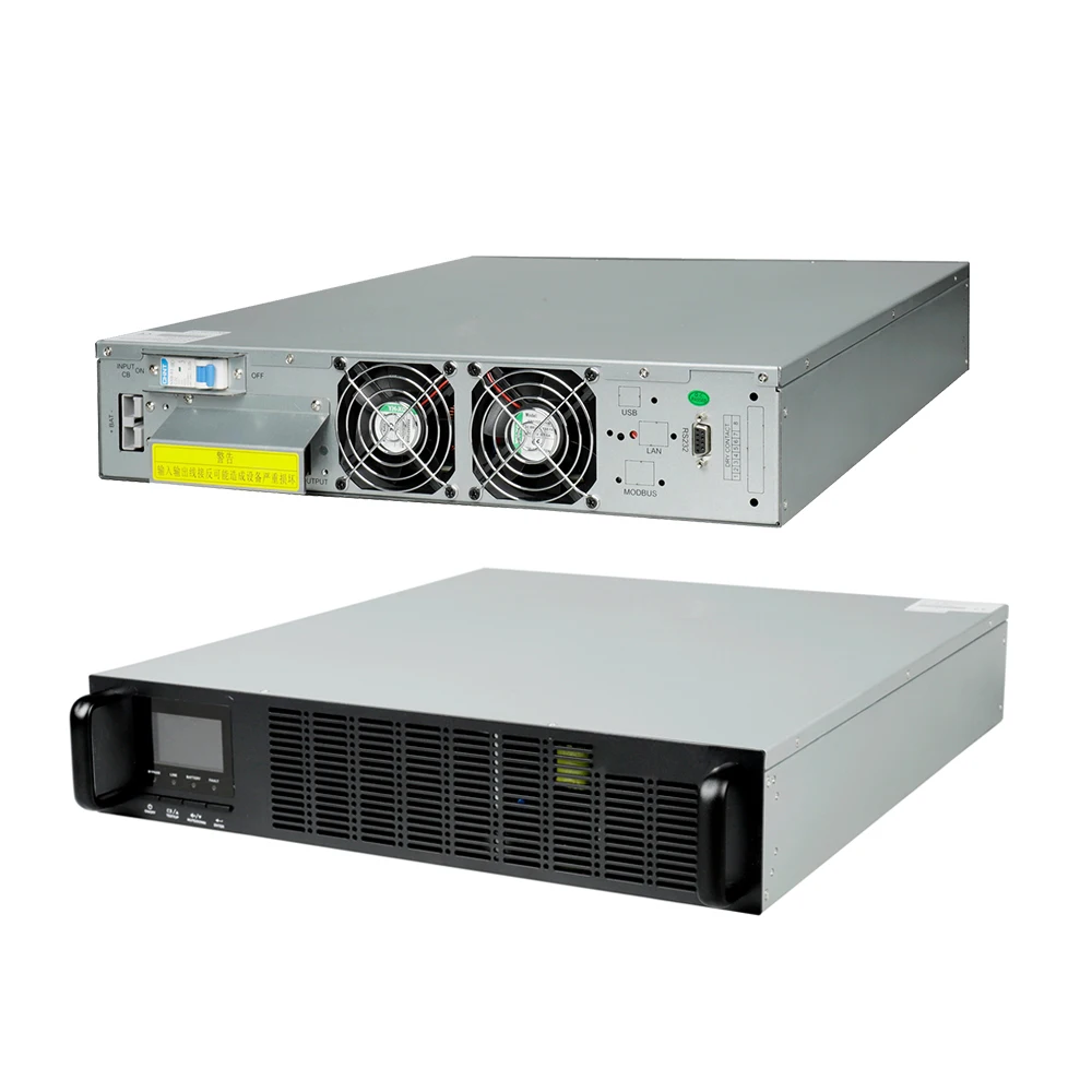 Низкое напряжение 110V 120V Входной выход rackmount UPS онлайн модель внешнего аккумулятора