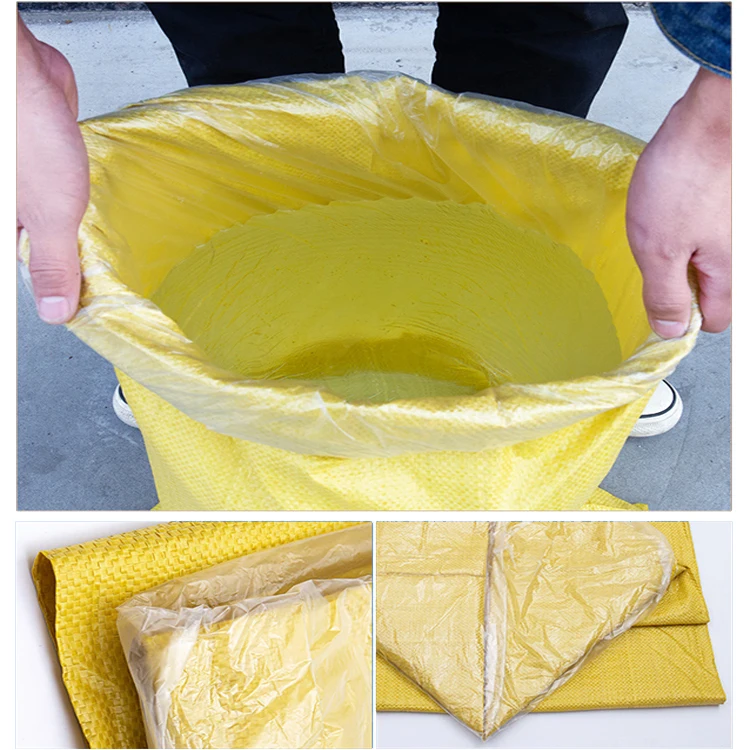 Waterproof Beige Durable PP Woven Fabric Super Sacks