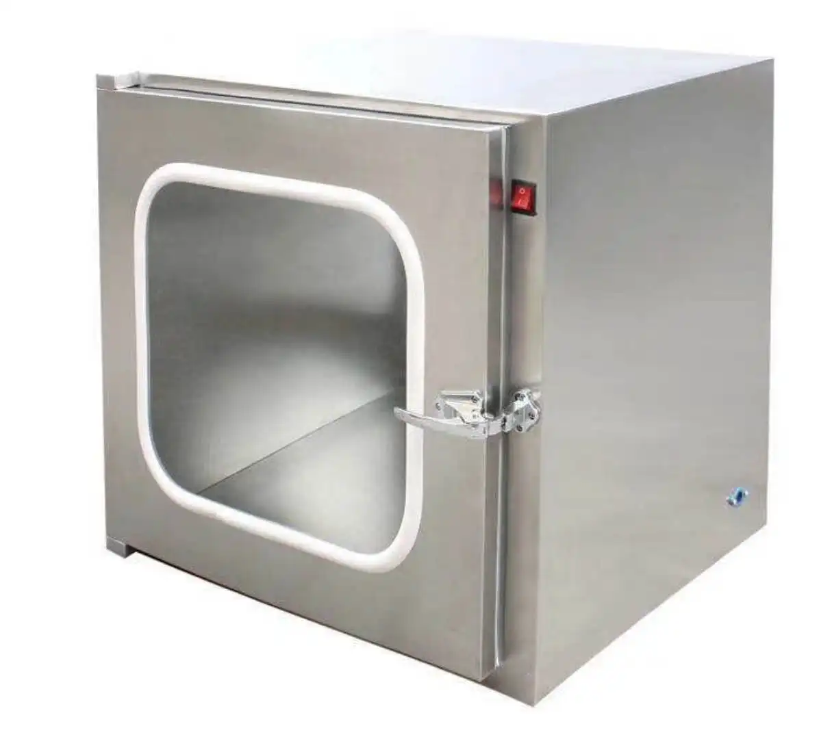 Mechanical Electronic Pass Thru Box Cleanroom Pass Box Laminar Flow Pass Box For Clean Booth Clean Room