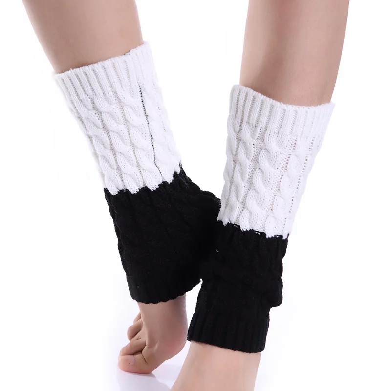 Женские короткие сапоги, носки, вязаные крючком манжеты для обуви, топперы, гетры, носки