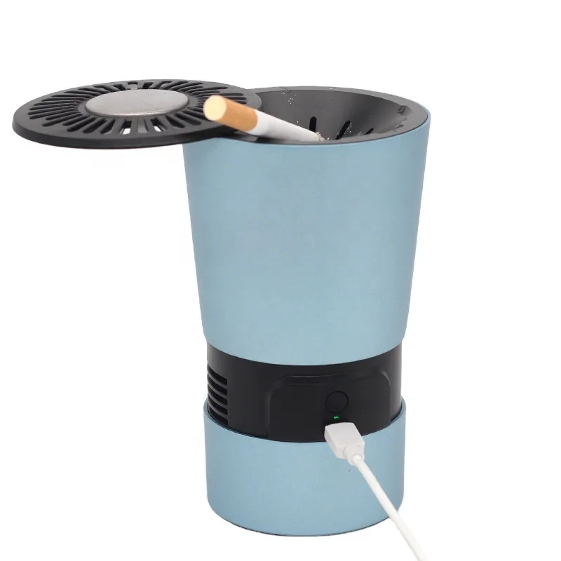 2020 New Multifunction Portable Air Purifier Smoking Free Ash Tray Smokeless Car Ashtray