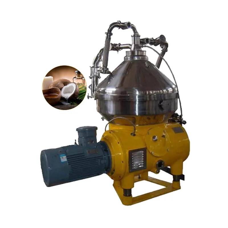 Small Capacity Three Phase Disc Centrifuge Plant Oil Centrifuge