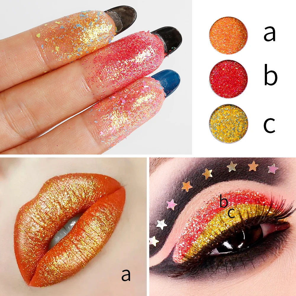 
2019 New Vegan Best Formula High Quality Pressed Shimmer Shiny Luminous Eyeshadow Private Label Matte Glitter Eye Shadow Palette 