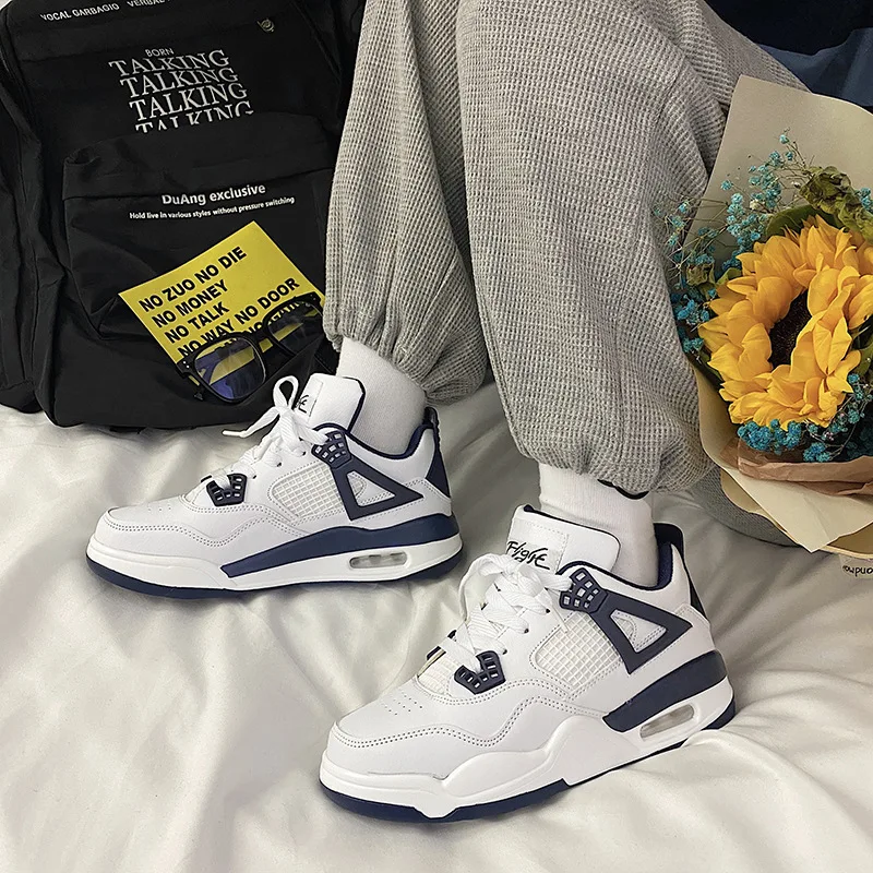 Hot Sale Designer Shoes Sneakers Custom Logo Basketball Style Shoes Couples Fashion Sport Basketball Shoes