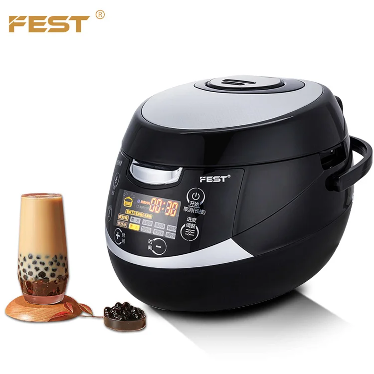 FEST Intelligent Control Panel Multi Function Commercial 5L Tapioca Boba Pearl Cooker