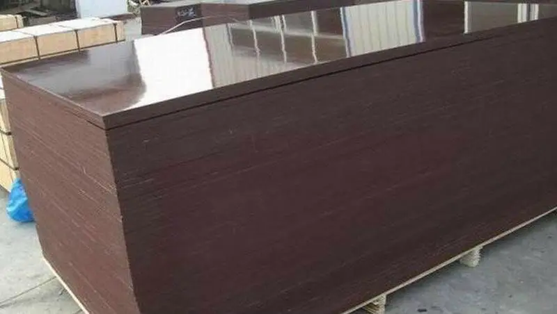 1220x2440mm 18mm Marine Black Film Faced Plywood Hardwood Concrete Plywood