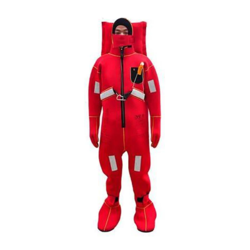 Marine EC MED CCS approved Adult Marine Insulated Neoprene survival Immersion Suit Type II