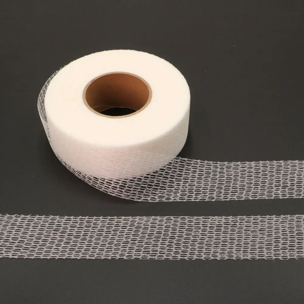 Fusible Fabric Fusing Tape Iron Adhesive Tape for Hemming, Sewing, Non-woven Fabric Lining
