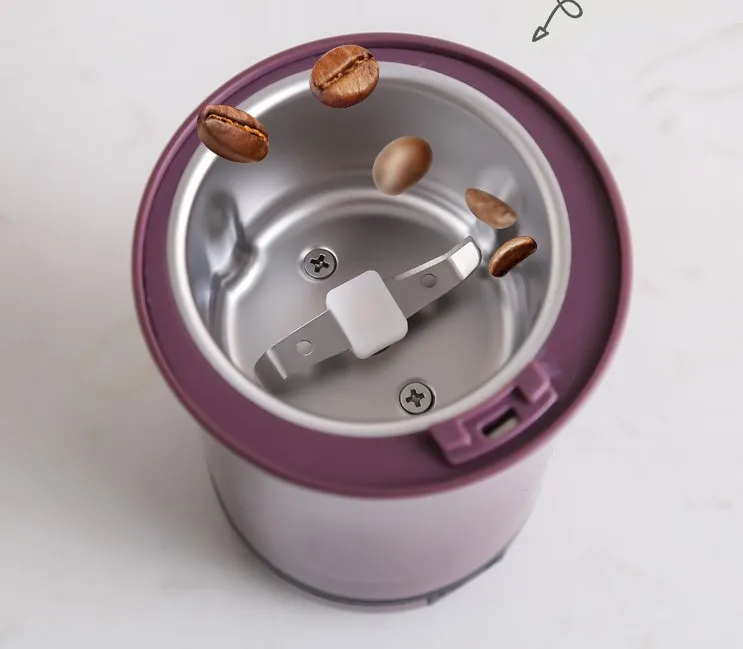 Electric Large Grinding Capacity Chamber Adjustable Settings Spices Herbs Nuts Grains Dry Fruits Coffee Grinders