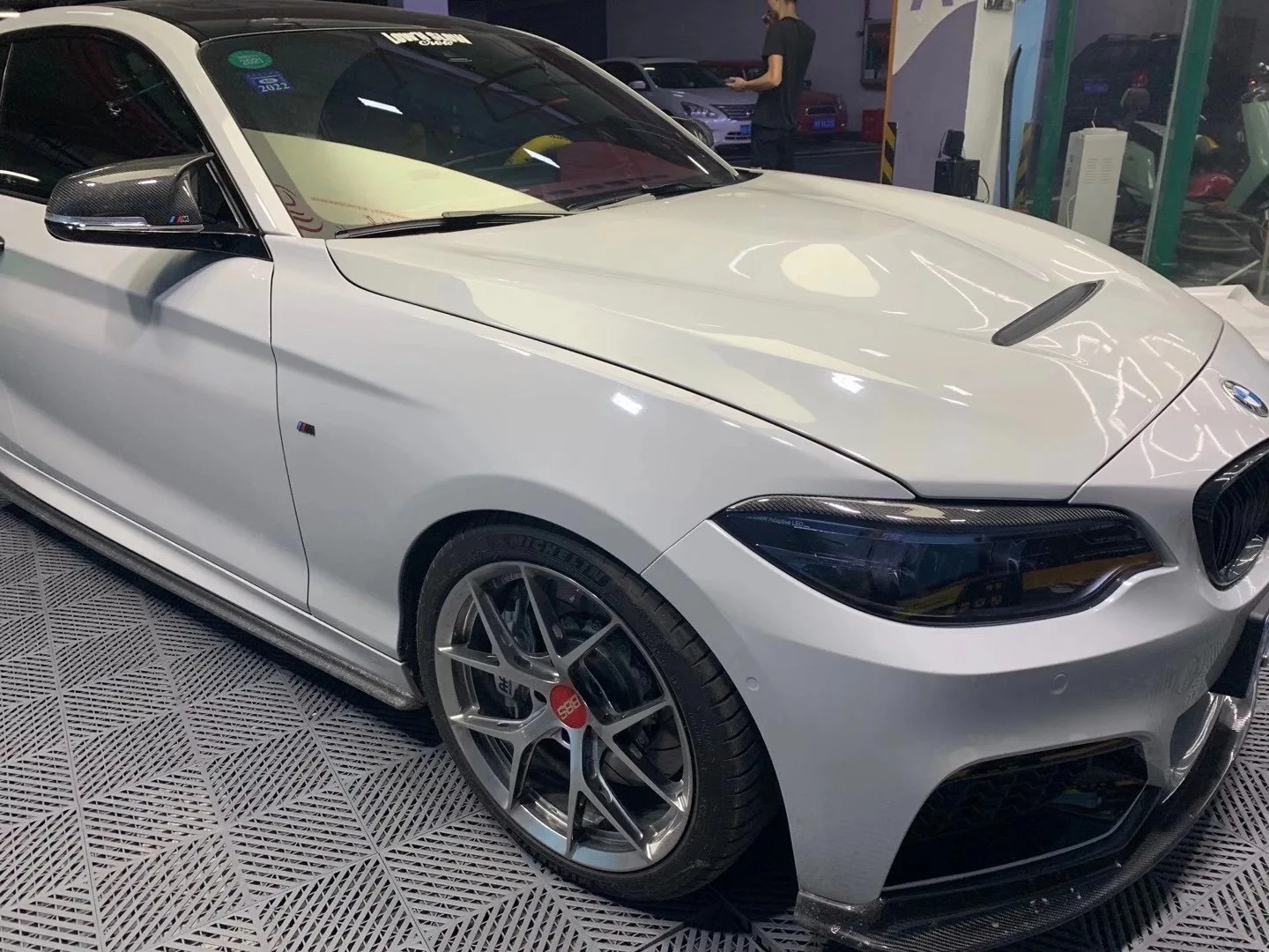 Для Bmw F22 F87 2 серии M2 конкурсная Gts Стильная крышка капота автомобиля