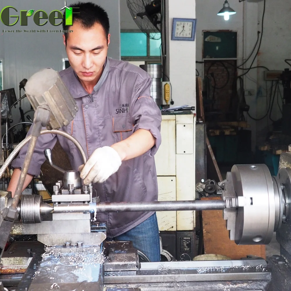 GREEF coreless  3phase AC output 1kw permanent magnet generator