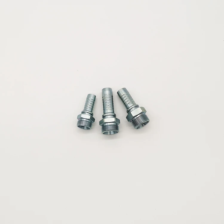 2022 High quality BSP JIC metric carbon steel hydraulic hose tube  flange ferrules fittings hydraulic parts