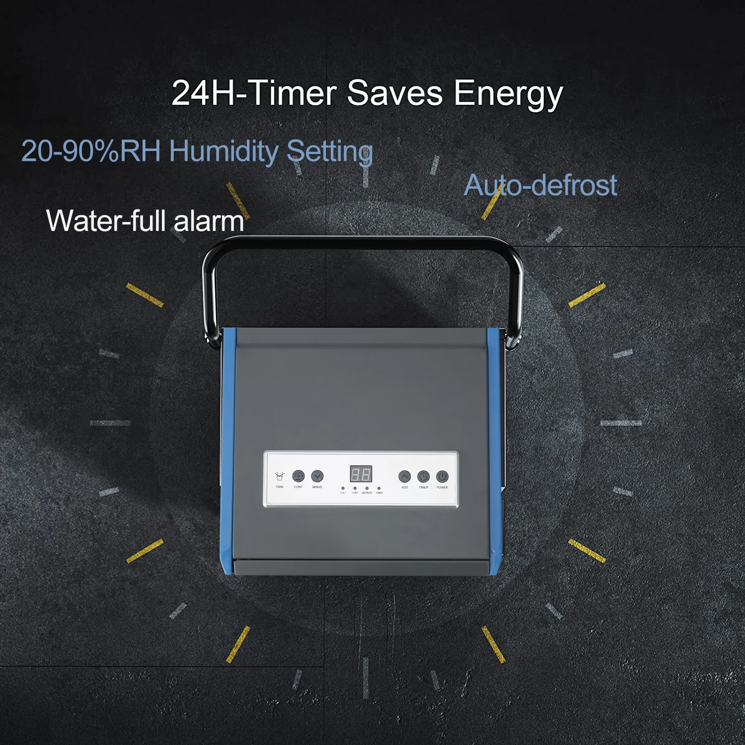 OEM ODM Factory Industrial Dehumidifier 50L 70L 90L R410a R290 Commercial Dehumidifier Restoration Large Capacity Dehumidifier