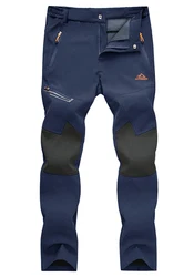 Мужские летние тонкие брюки, брюки для горного туризма, кемпинга, альпинизма, эластичные уличные спортивные тонкие брюки, водонепроницаемые