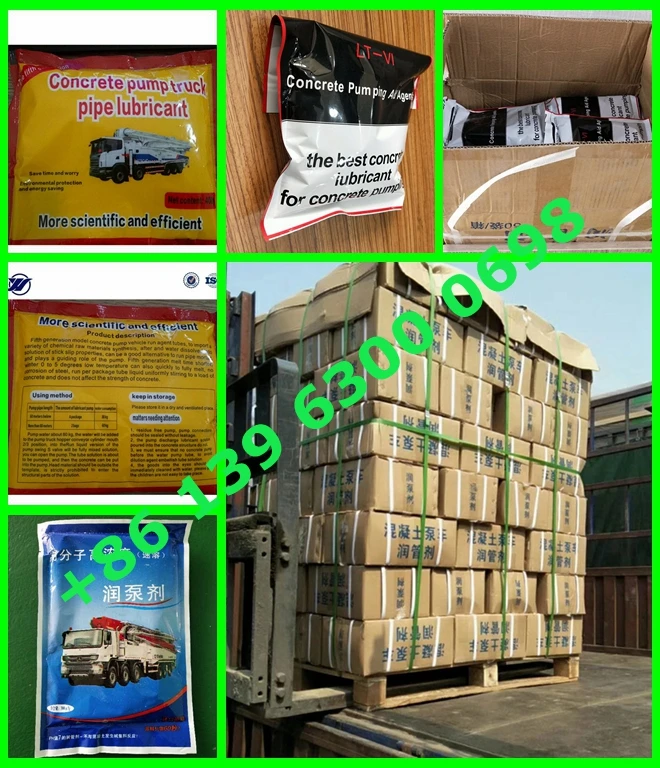 Concrete Pumping Aid Agent The Best Concrete Pump Lubricant for Concrete Pumping tuck pipe Lubricant Primer Starting Mixture