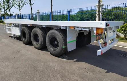 Высококачественный коммерческий низкорамный полуприцеп 20FT & 40HQ по правильной цене