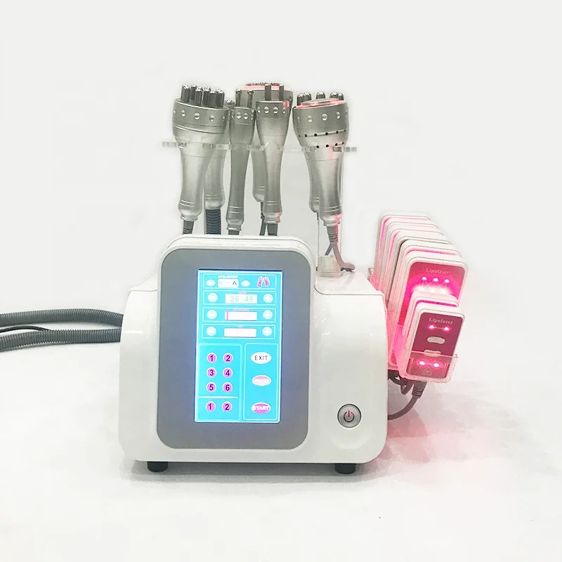 Yting Wholesale 8 in 1 Lipo Laser Beauty Machine/Skin Tightening Cavitation Vacuum Rf Slimming Machine