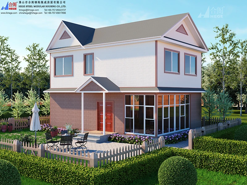 Krala Easy Build Prefab House Plans with Two Bedroom