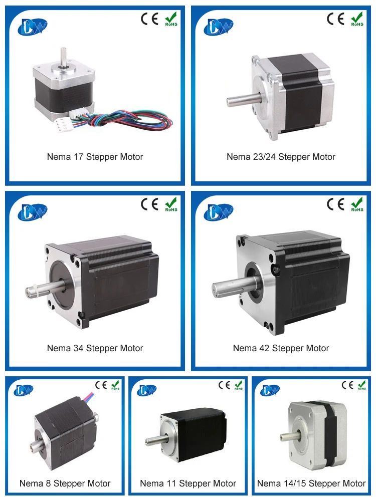 24v nema 23 34 mini stepper motor 57bygh76 high torque step motor nema 23 stepper motor