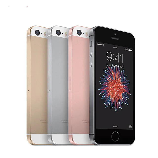Оригинальный разблокированный двухъядерный 4G LTE смартфон для iPhone SE с отпечатком пальца 2 Гб ОЗУ 16/64 ПЗУ мобильный телефон Touch
