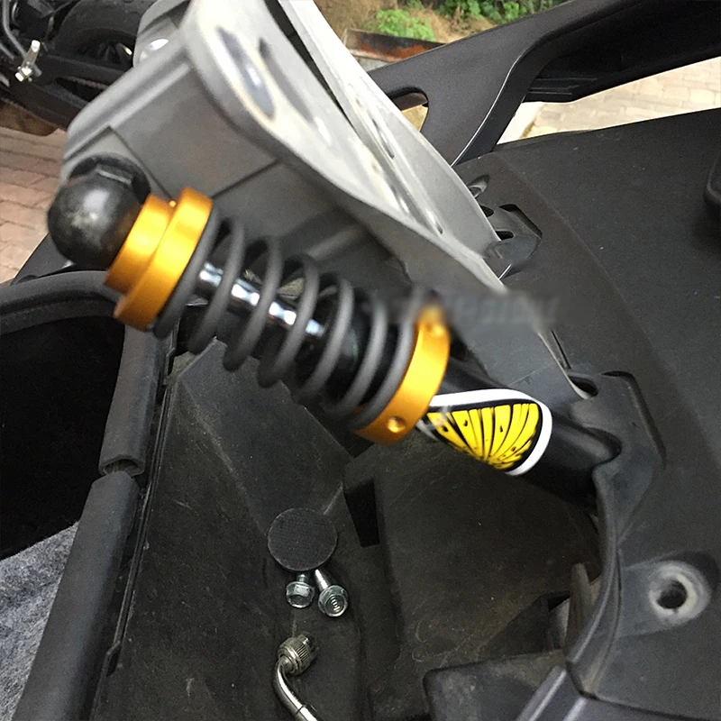 New TMAX 560 530 500 Shock Absorbers Lift Seat spring For YAMAHA T-MAX560 T-MAX530 T-MAX500 Lift Supports Red Black Yellow