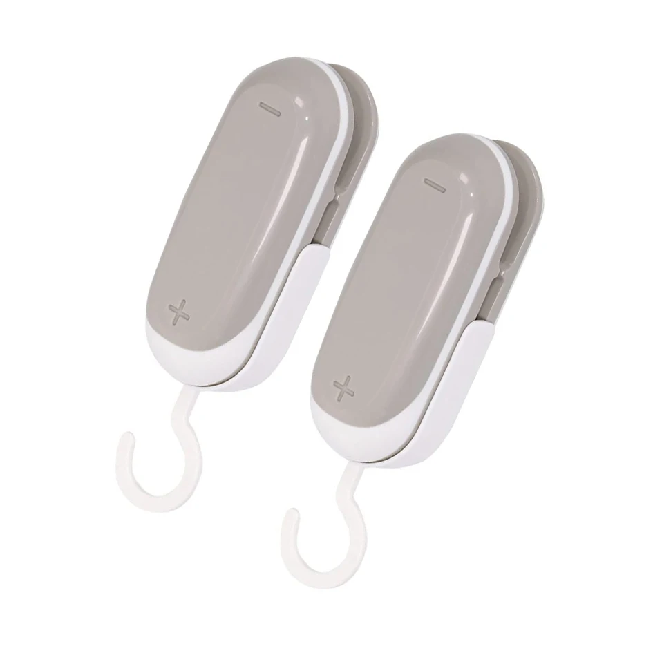 New mini bag sealer heat seal portable mini sealer for plastic bags clip sealing machine food storage snack sealing kitchen
