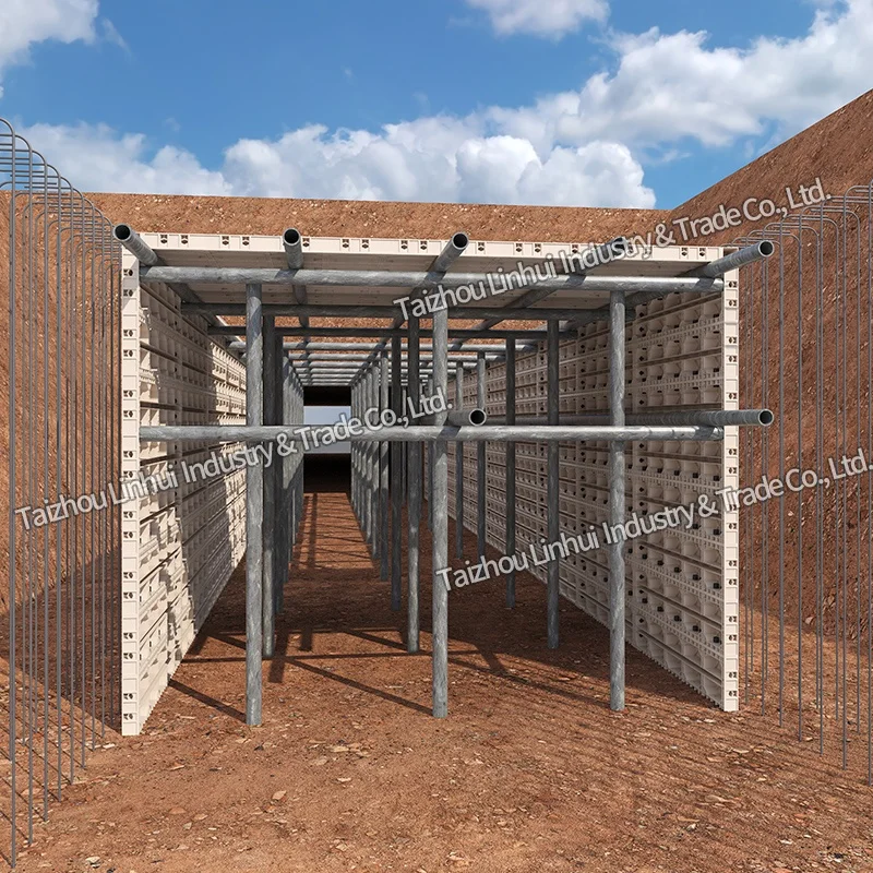 concrete wall mold fence retaining cement slab road work gutter water plastic channel drain beam canal road barrier casting form
