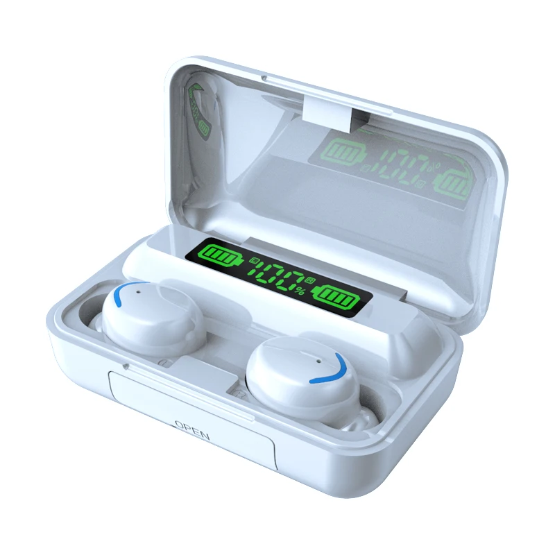 
 F9-5 сенсорное управление Power Bank стерео blutooth наушники TWS беспроводные наушники  
