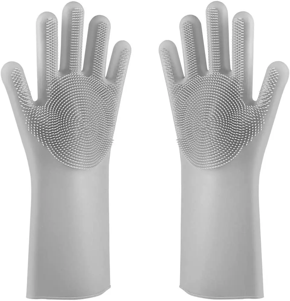 Factory Price Kitchen Silicone Gloves Dishwashing Gloves Silicone Dish Washing Gloves