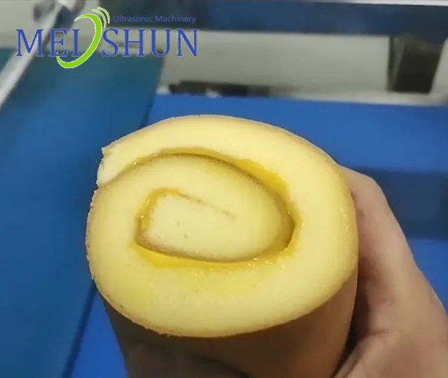 Meishun Customized Ultrasonic Cake Cutting Machine Ultrasonic Food Processing Machinery for catering