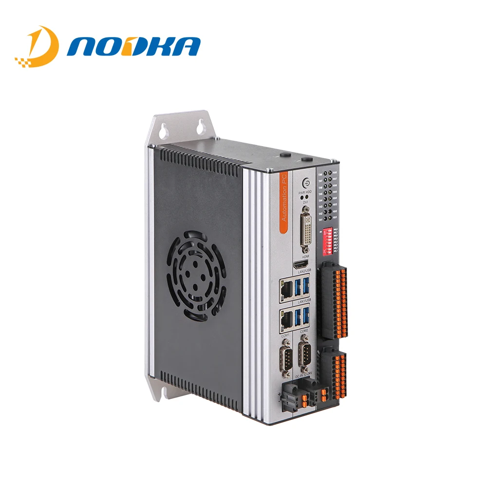 Компактные промышленные ПК с цифровым процессором IO Ethernet 10 RS485 i5 8400 i7 8700