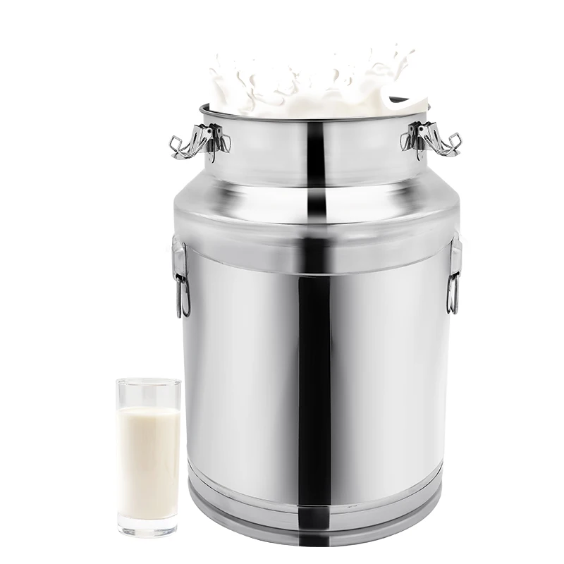 DaoSheng Wholesale Price Transportation And Turnover Milk Barrel Stainless Steel Milk Storage Tank With Lid