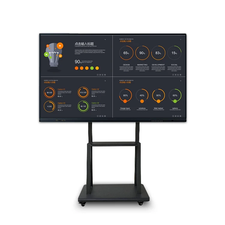 75 Inch School Educational Smart Board Ir Touch Interactive Whiteboard