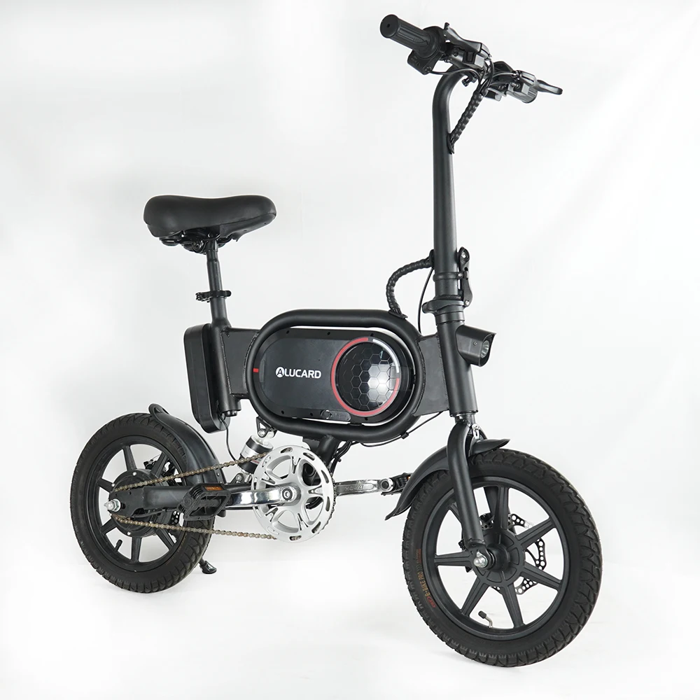 Effortless Max Range Speed Up to 25KM/H 14 Inches Air Tires City Folding E-bike with Shock Absorption