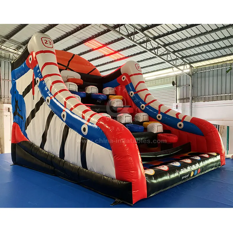 Commercial Grade Inflatable Basketball Hoop Shooting Sport Ball Games For Party