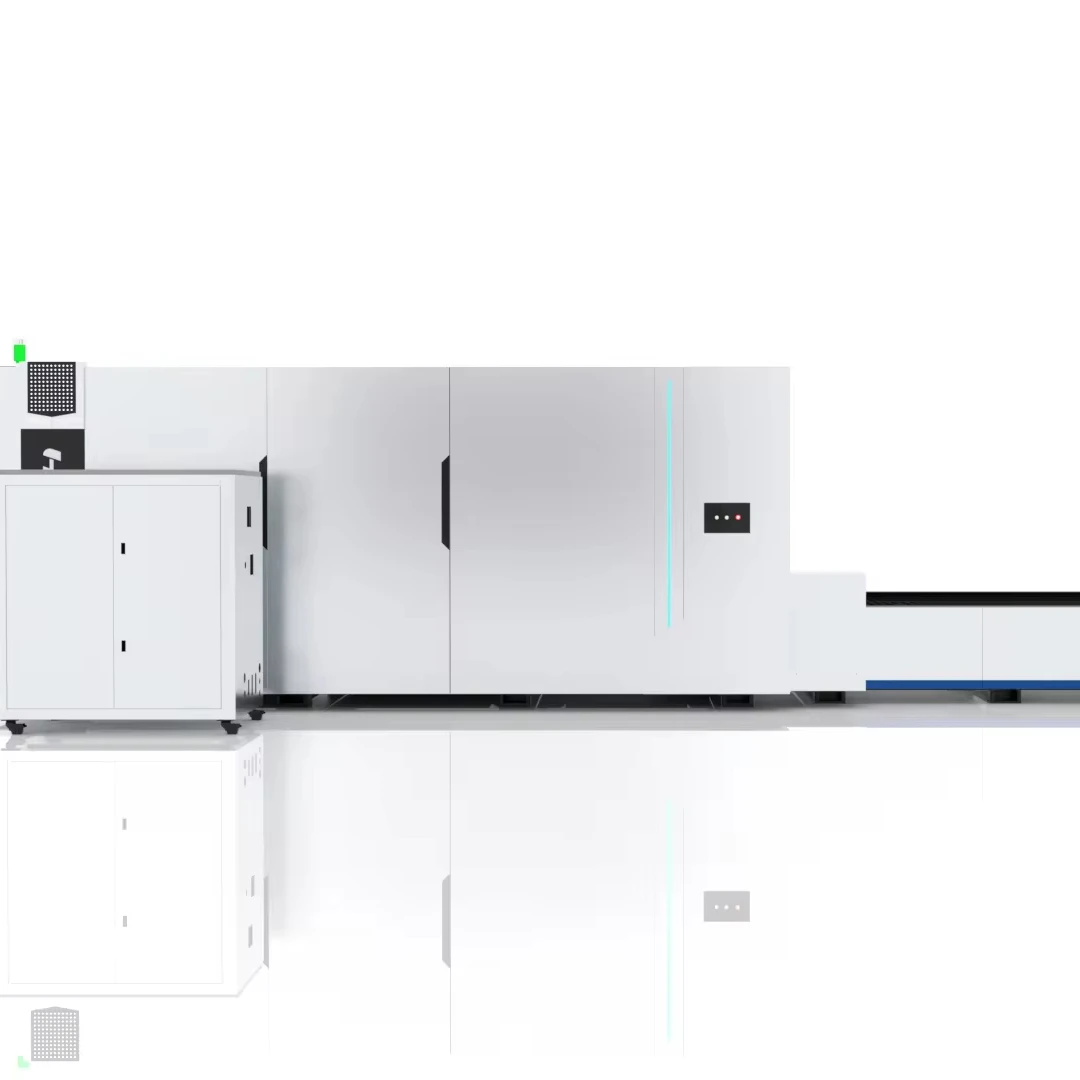 2000W 3000W 4000W 8000W cutter machine for Steel l Raycus Fiber Laser Cutter with cover and exchange table